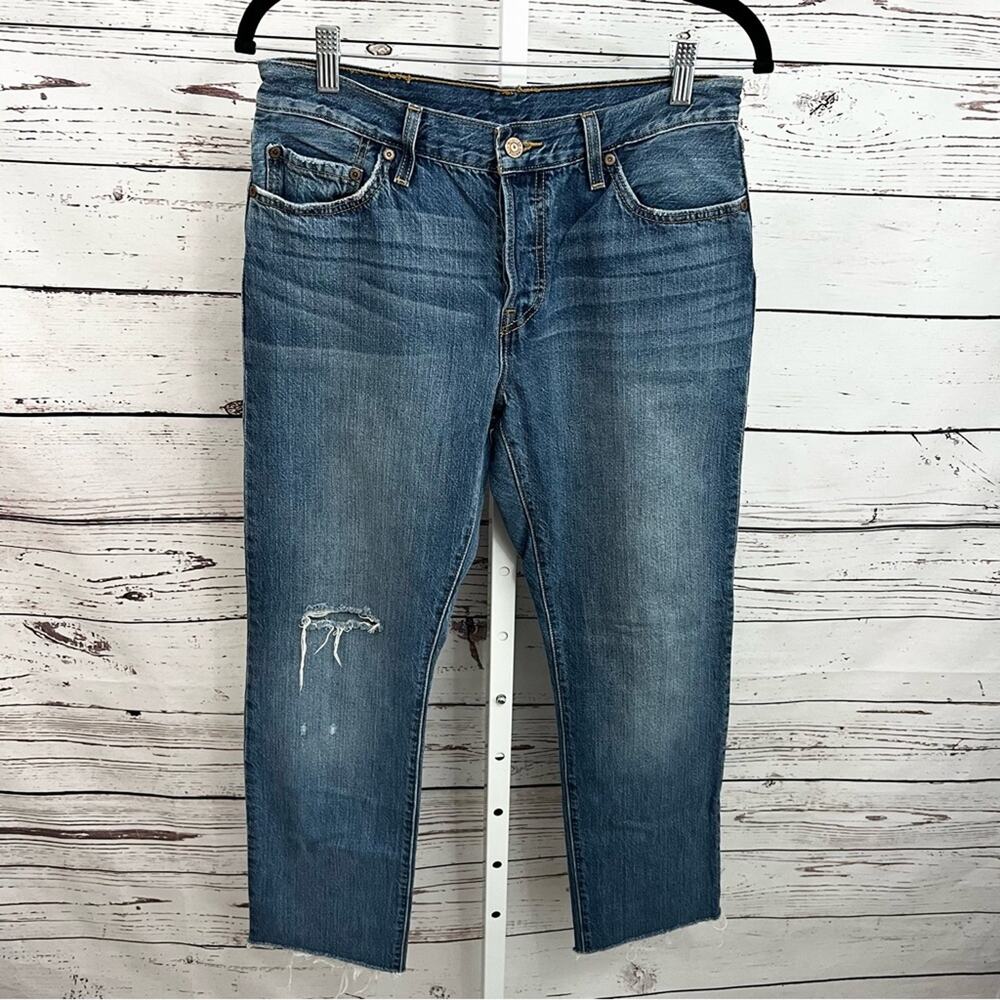 Levi's Women's 501 Button Fly Black & Gold Label Size 28